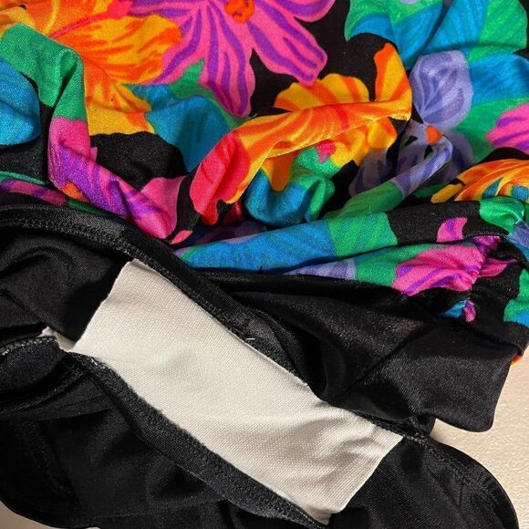 Vintage Floral Golden Girls One Piece Swimsuit Medium - Picture 9 of 10